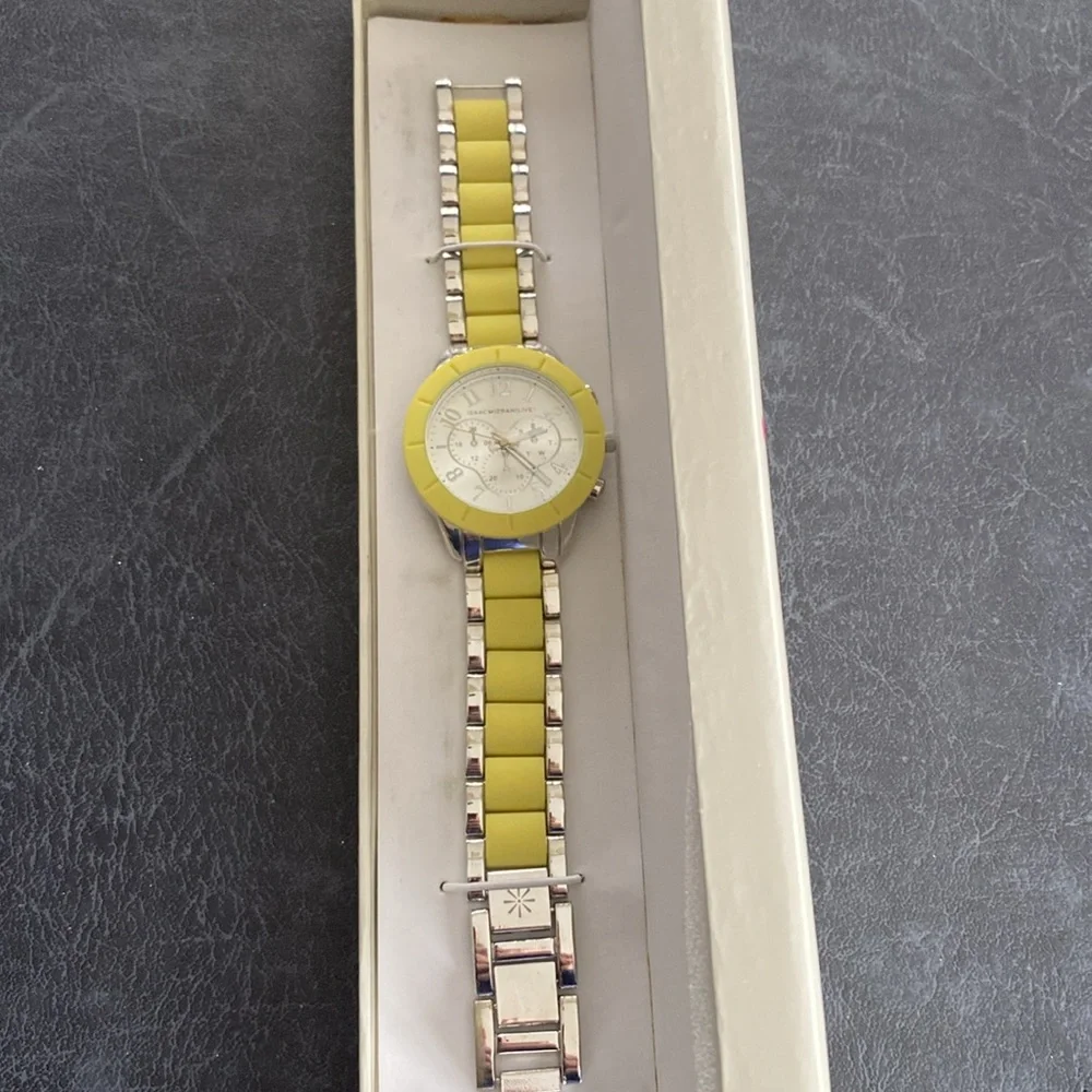 Isaac Mizrahi Live! SoHo soft touch link watch - Picture 7 of 7